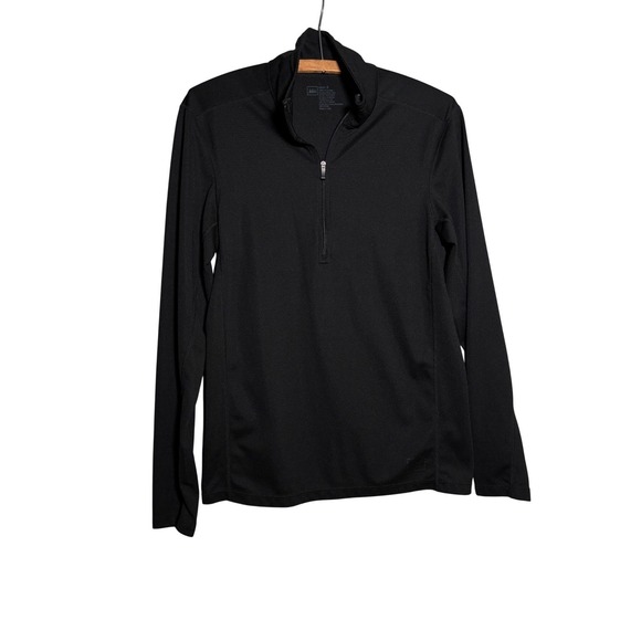 REI Other - REI Mens S Quarter Zip Pullover Black Long Sleeve Active Hiking‎ Shirt Gorpcore